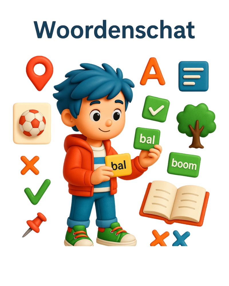 Woordenschat oefenen leerjaar 2